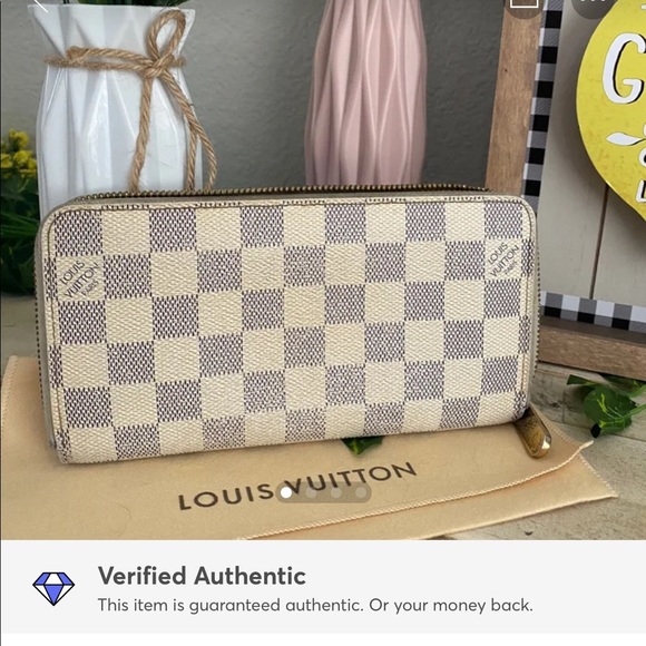 SOLD Authentic Louis Vuitton Damier Azur - Picture 1 of 9